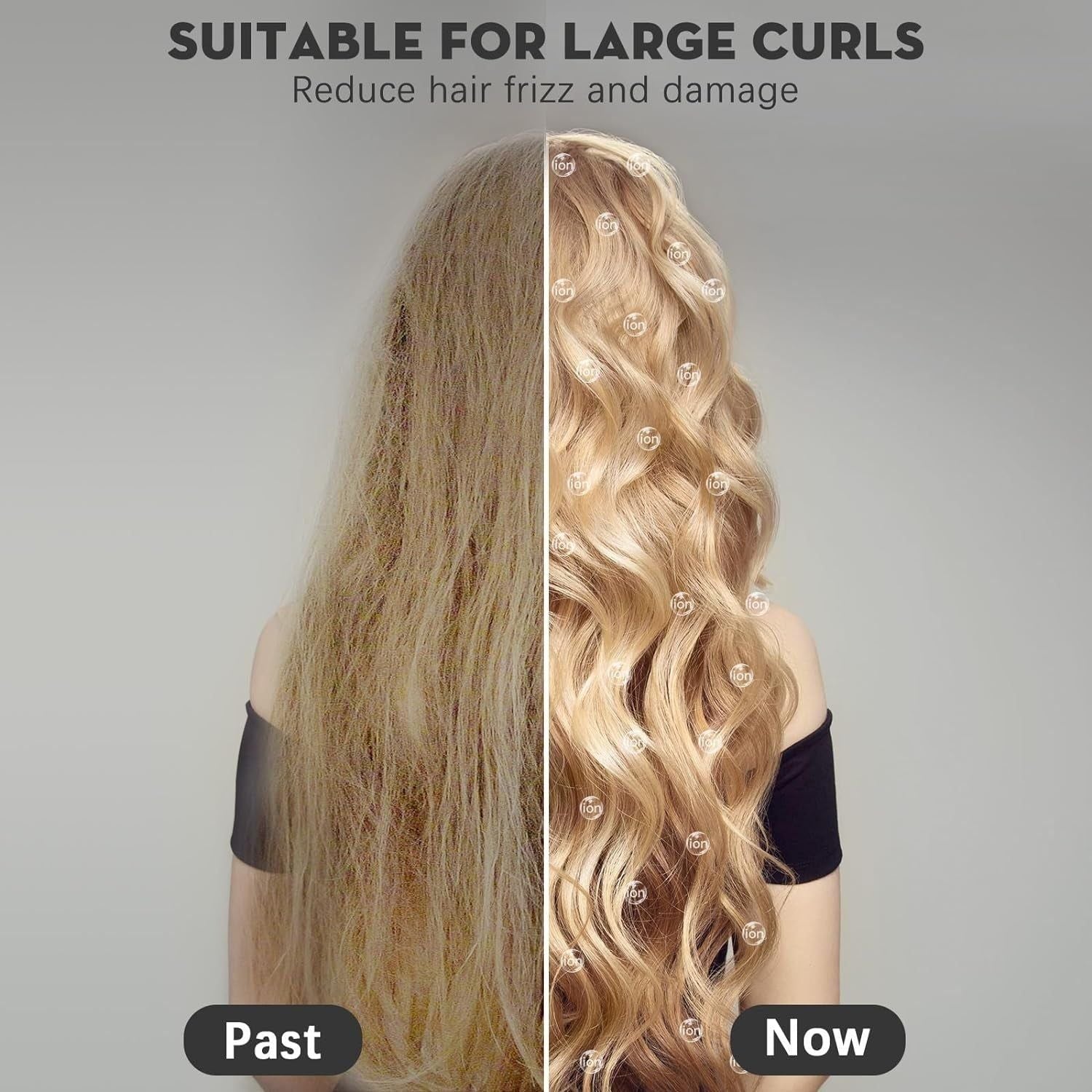 6-in-1 Curling Wand Set | Tourmaline Ceramic Hair Curler with Interchangeable Barrels