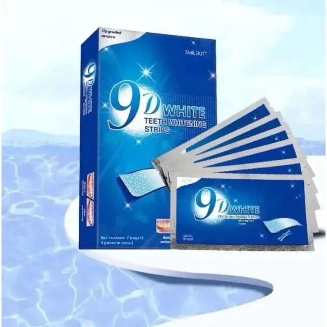 9D Whitening Strips Advanced Teeth Whitening for a Brighter, Confident Smile