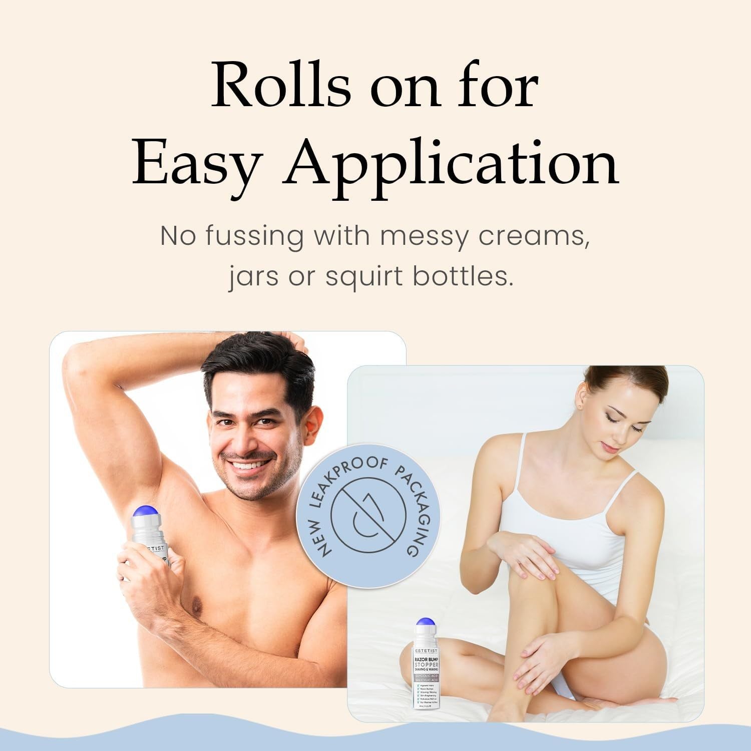 ESTETIST Razor Bump Stopper (Original Scent) - 90ml | Ingrown Hair & Dark Spot Solution