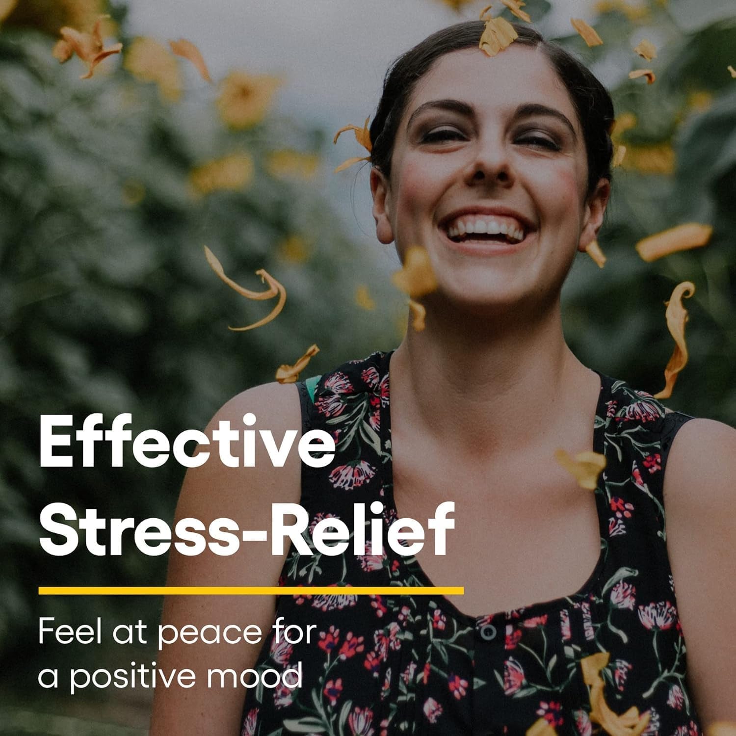 Natural Factors Stress-Relax Suntheanine L-Theanine 100mg 60 Chewable Tablets | Fast-Acting Stress Relief & Calm Focus (Tropical Fruit Flavor)