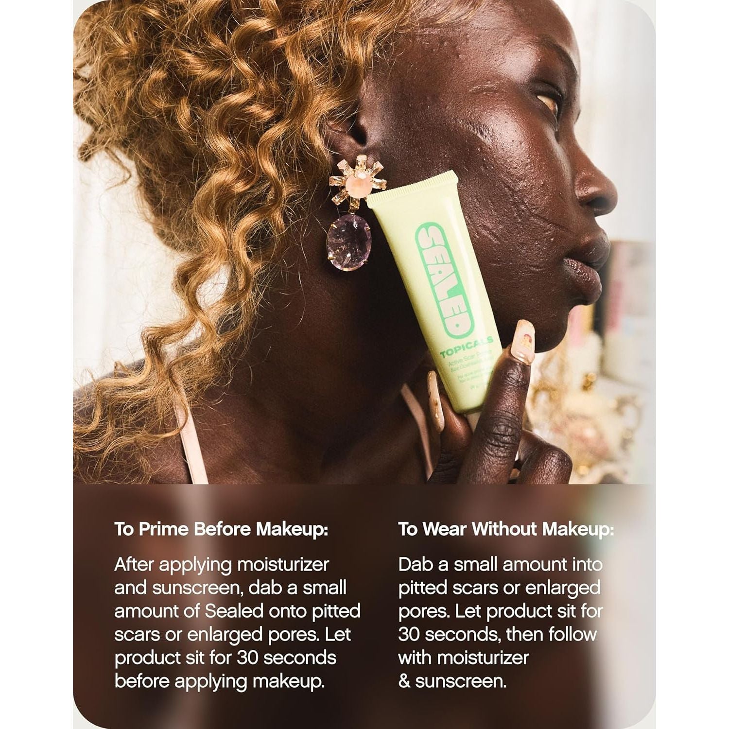 Topicals Sealed Active Scar Primer - 28ml | Instantly Smooths & Improves Scar Appearance