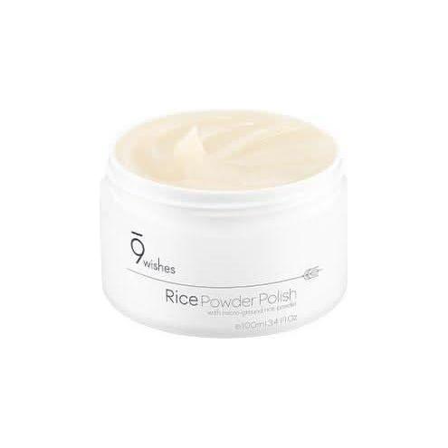 9Wishes Rice Powder Polish (100ml) | Gentle Exfoliating Cleanser for Soft, Radiant Skin