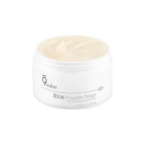 9Wishes Rice Powder Polish (100ml) | Gentle Exfoliating Cleanser for Soft, Radiant Skin