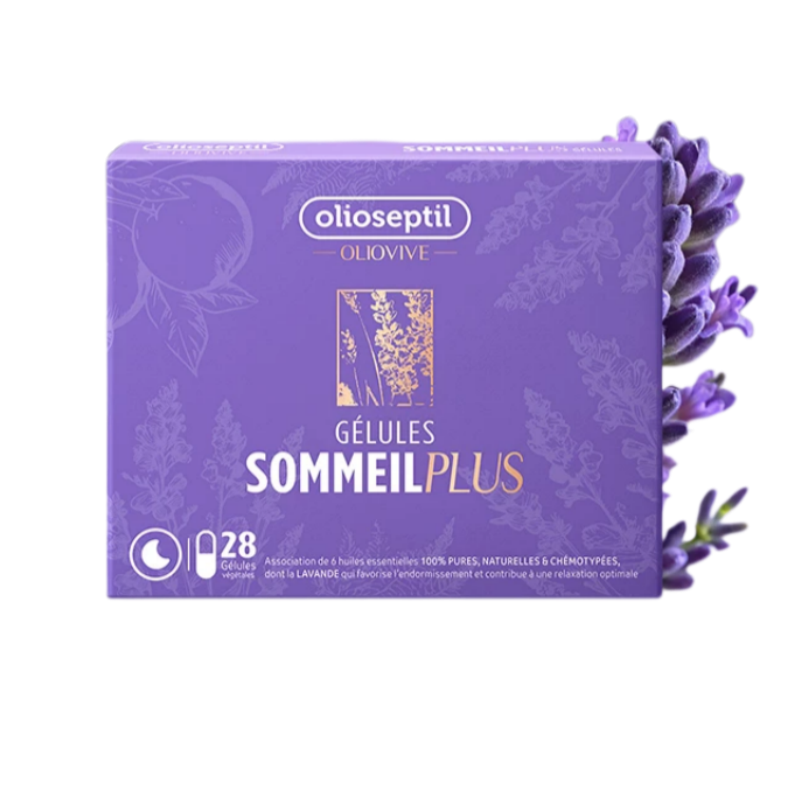 OLIOSEPTIL Lavender Essential Oil Sleep 2.0 - 28 Capsules
