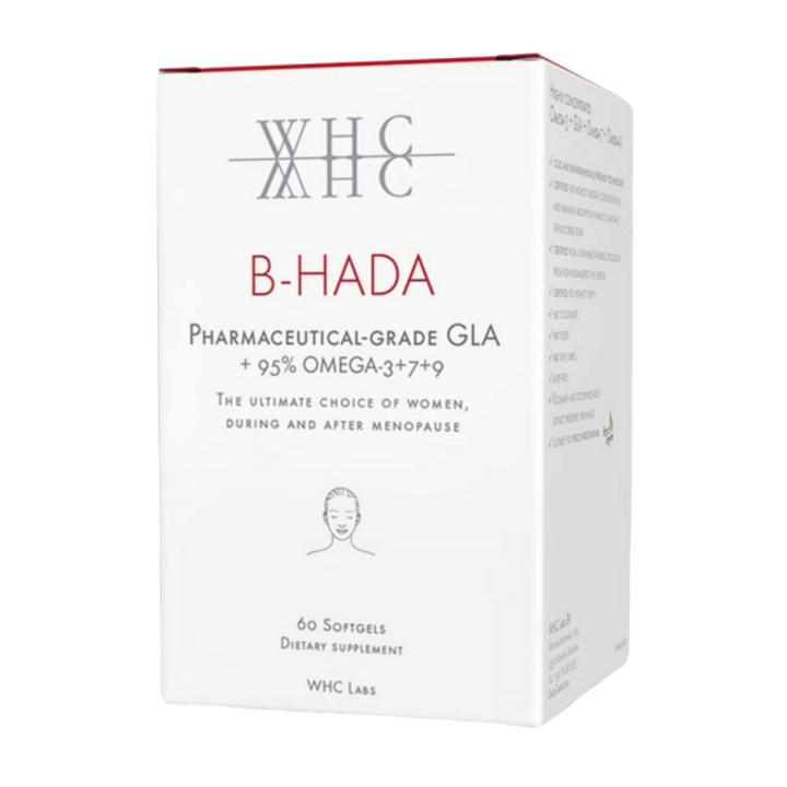 WHC B-HADA Pharmaceutical - Grade GLA - 60 SoftGels