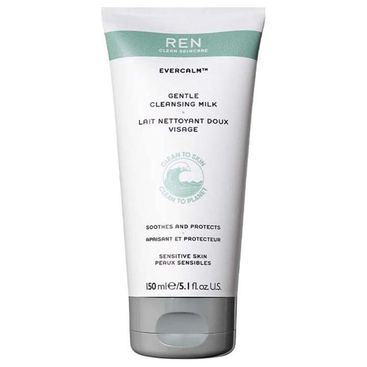 REN Evercalm Gentle Cleansing Milk 150ml | Calming Cleanser for Sensitive Skin