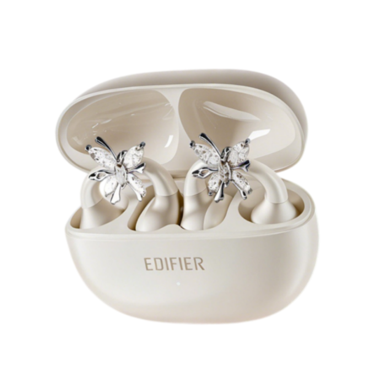 EDIFIER X Clip AI Ear-Clip Bluetooth Earbuds - Open Ear Wireless