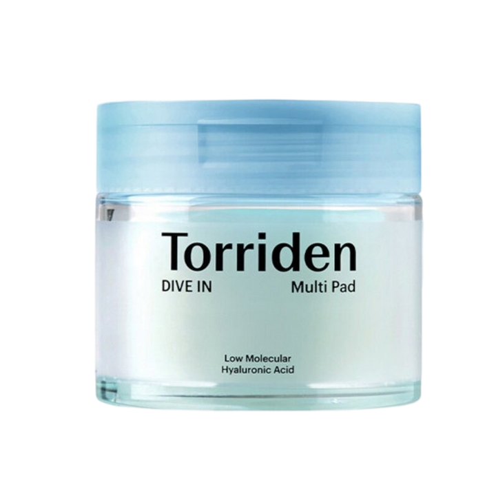 TORRIDEN Hyaluronic Acid Hydrating Toner Pads - Korean K-Beauty - 80 pads