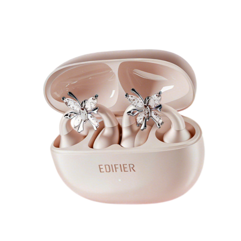 EDIFIER X Clip AI Ear-Clip Bluetooth Earbuds - Open Ear Wireless