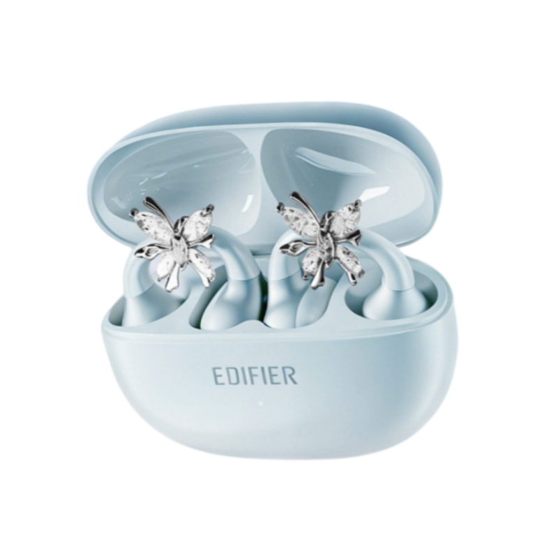 EDIFIER X Clip AI Ear-Clip Bluetooth Earbuds - Open Ear Wireless