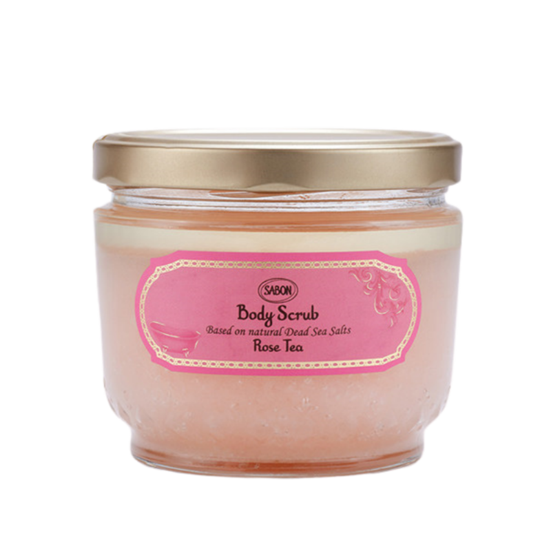 SABON Dead Sea Body Scrub in Rose Tea