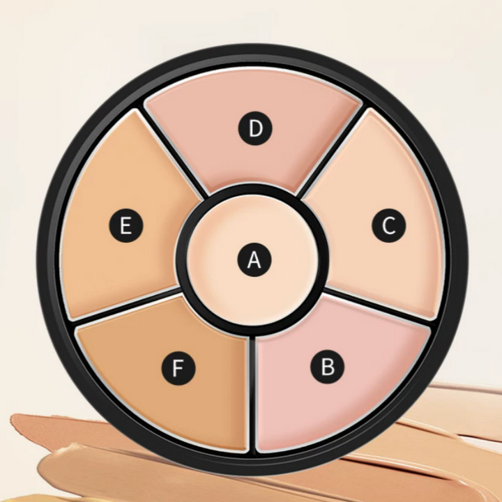 ZFC Six-Color Concealer Palette