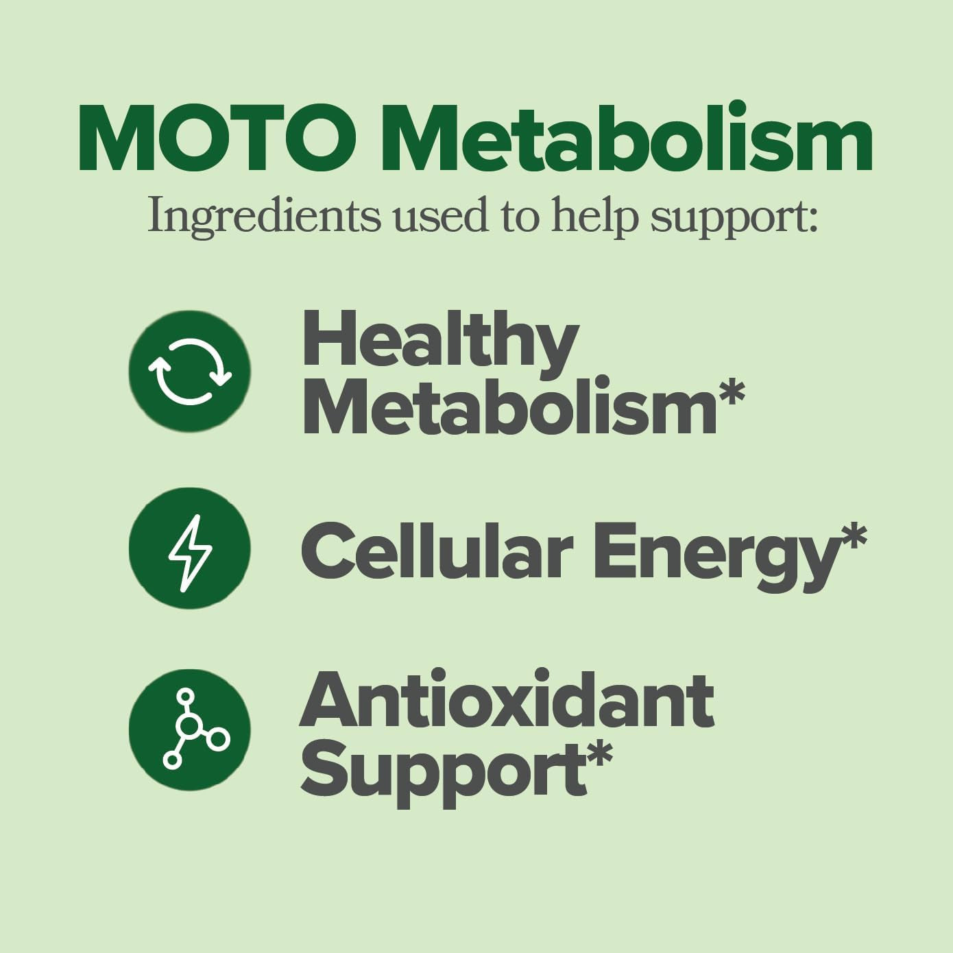 O Positiv MOTO Women's Metabolism Support & 60 Vegan Capsules The Science-Backed Metabolic Boost for Sustainable Energy & Appetite Control