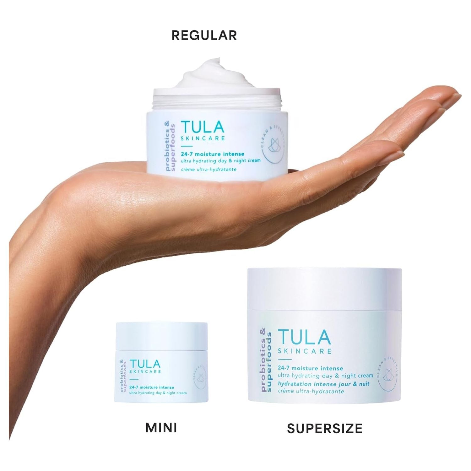 TULA SKINCARE 24-7 Moisture Intense Ultra Hydrating Day & Night Cream (Regular) - 43g | Deep Hydration & Skin Barrier Support