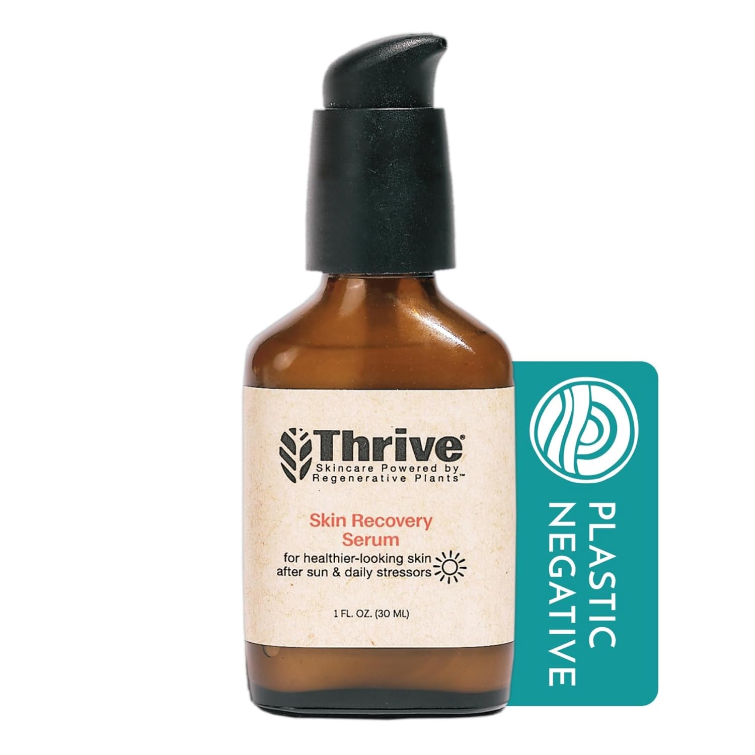 Thrive Skin Recovery Serum 30ml | Natural Anti-Aging Serum with Bakuchiol & Hyaluronic Acid