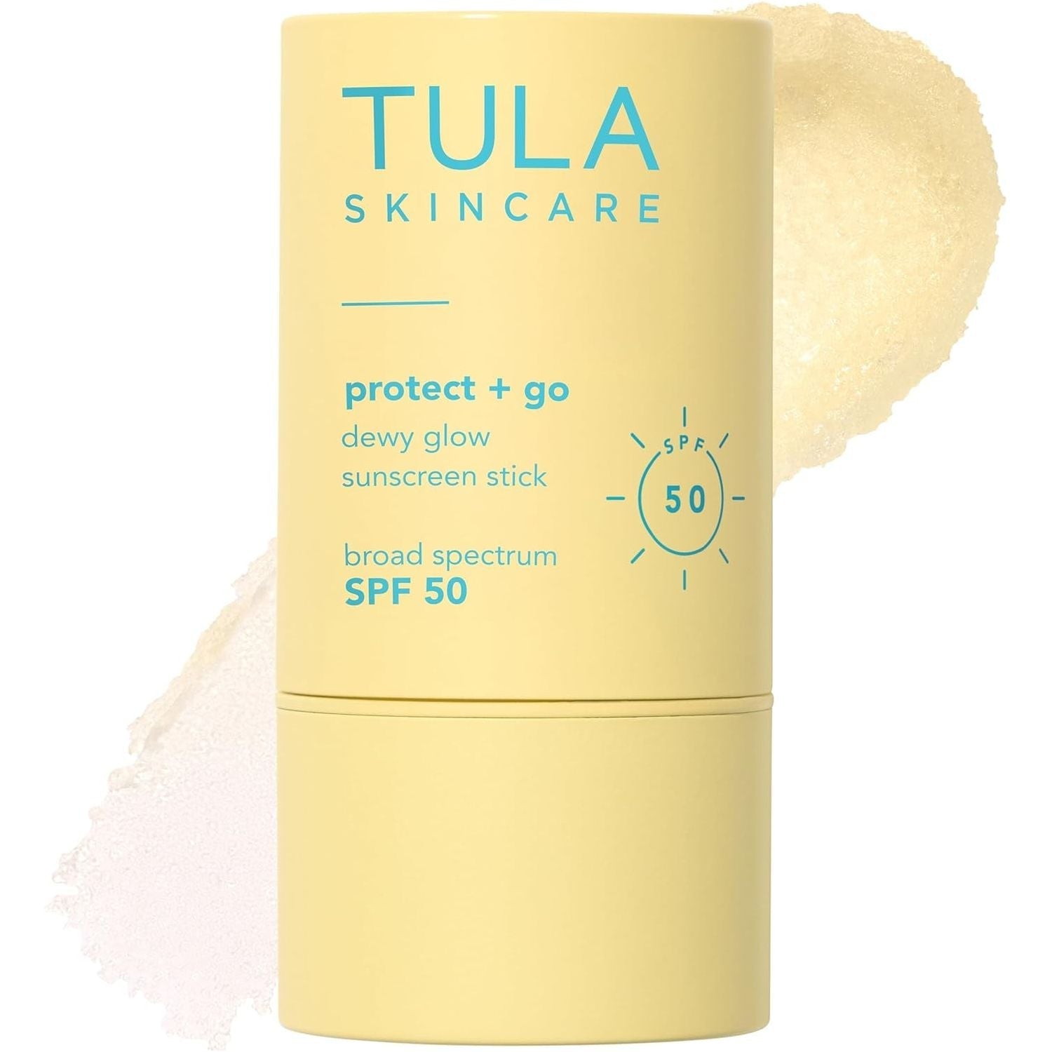 TULA SKINCARE Protect + Go Dewy Glow Sunscreen Stick - 96g | SPF Protection with a Radiant Finish