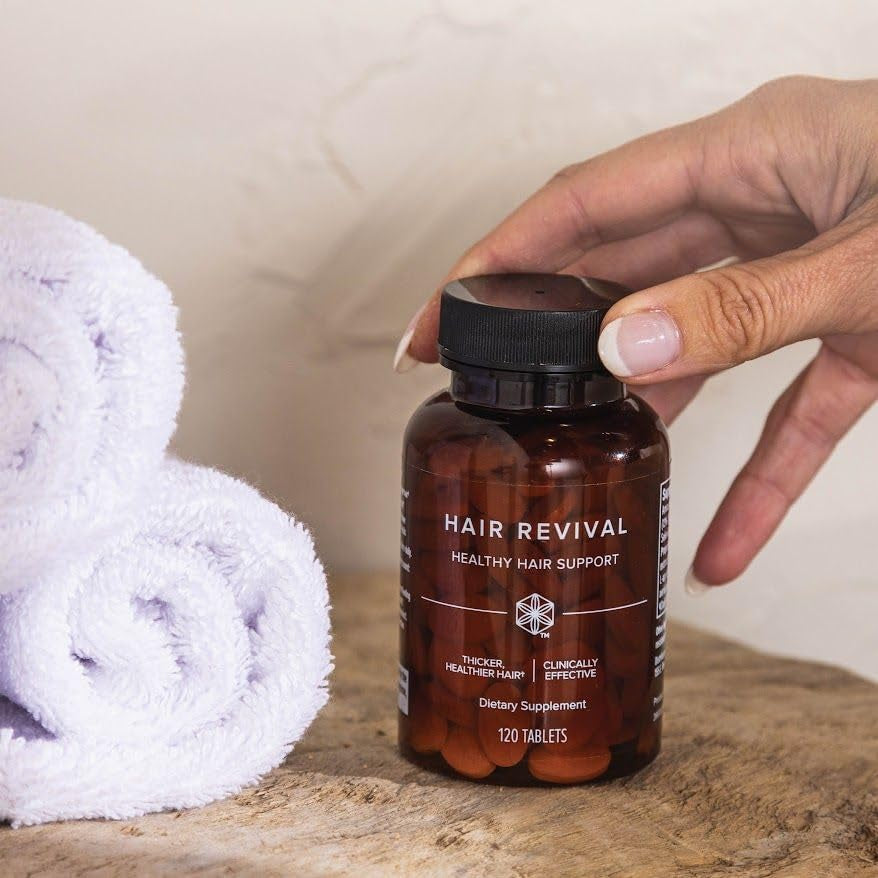 Isagenix Hair Revival 120 Tablets | Natural Hair Growth & Thickening Supplement