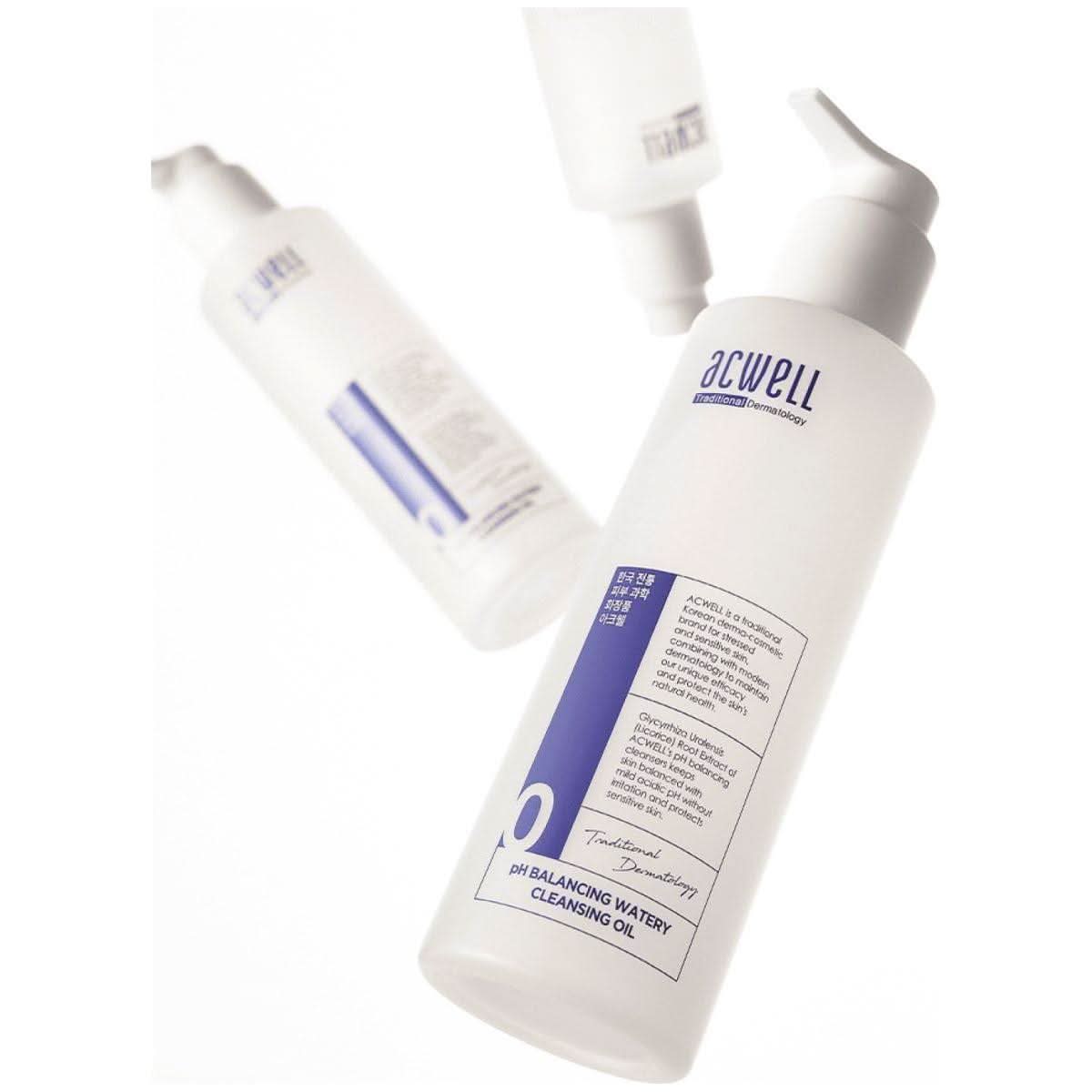 Acwell pH Balancing Watery Cleansing Oil 200ml Lightweight, Deep Cleansing & Brightening