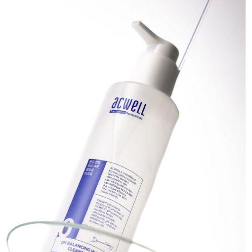 Acwell pH Balancing Watery Cleansing Oil 200ml + 200ml 2-in-1 Makeup Remover & Deep Cleansing Oil with Green Tea & Tea Tree Extracts