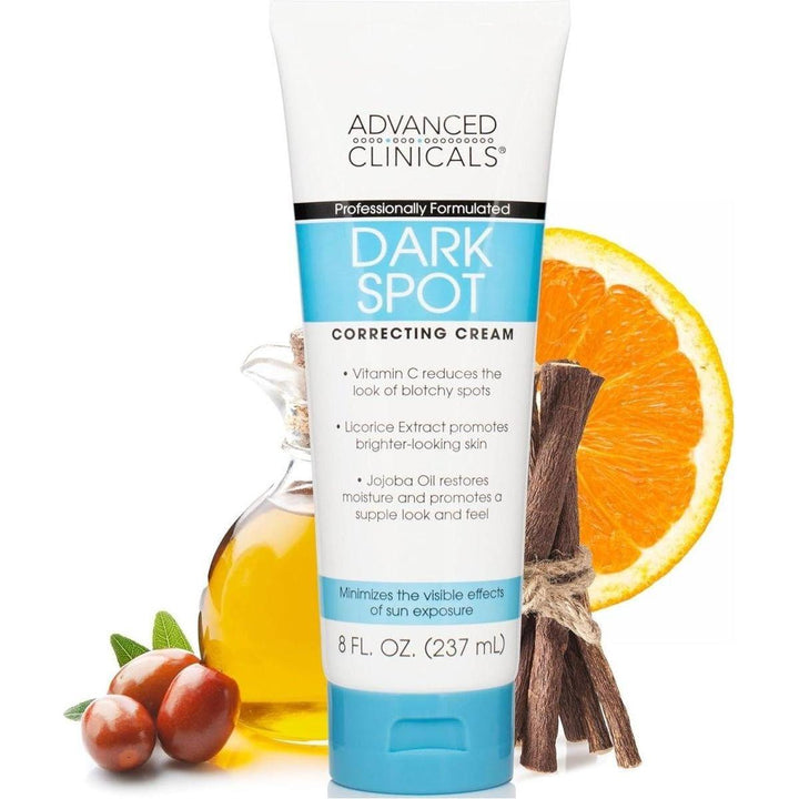 Advanced Clinicals Dark Spot Therapeutic Cream | Brightening & Anti-Aging Treatment for Face & Body Advanced Clinicals