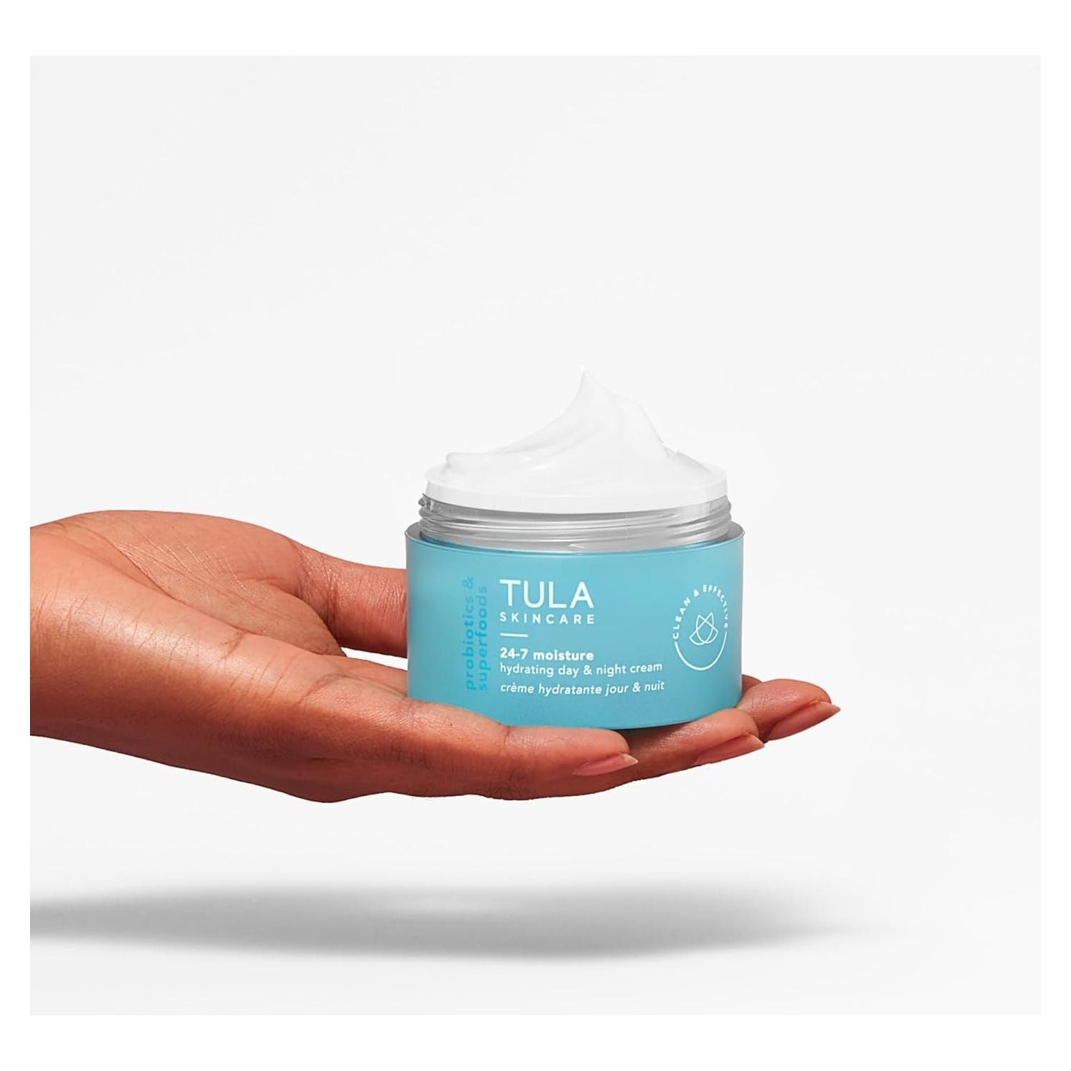 TULA SKINCARE 24-7 Moisture Hydrating Day & Night Cream (Regular) - 43g | Lightweight, Nourishing Moisturizer