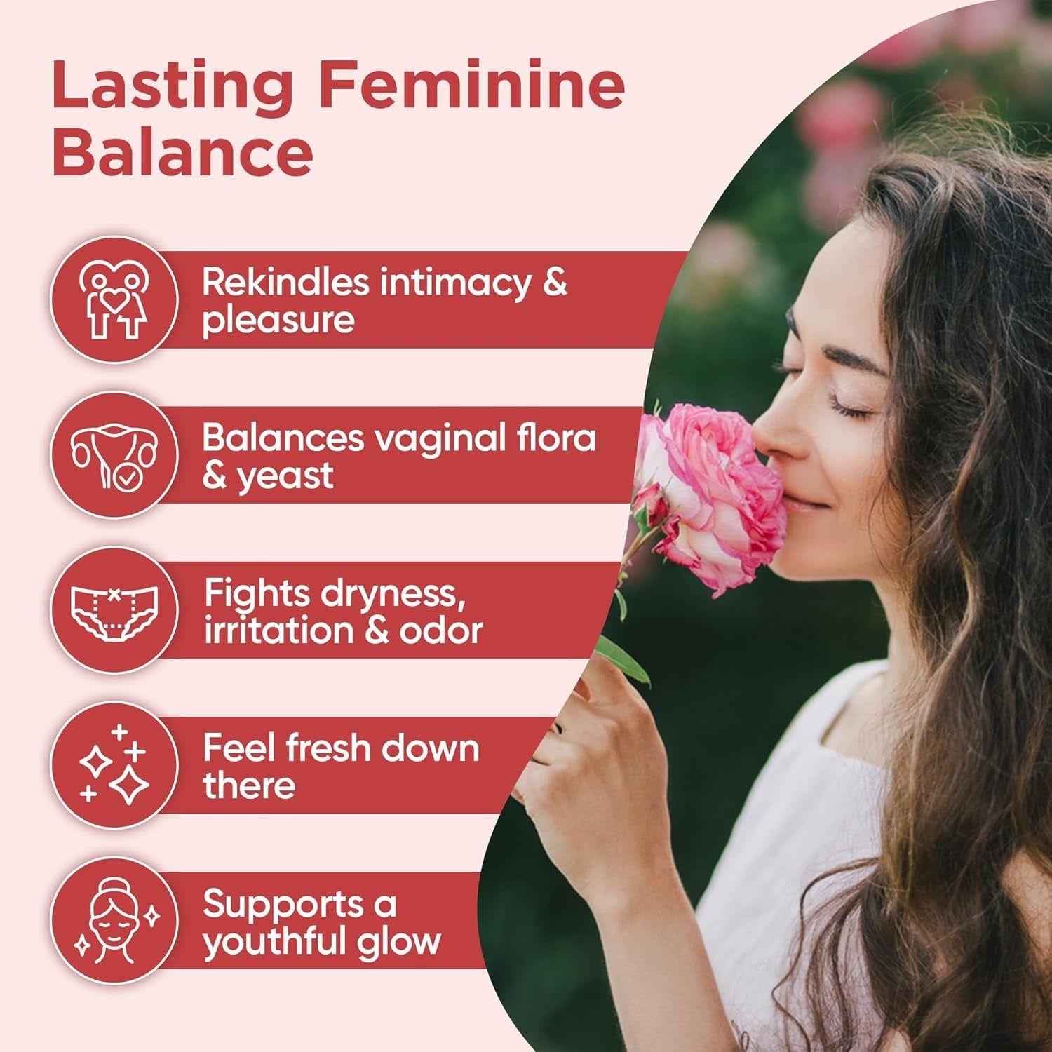 BB Company Radiancy - Cherry Flavor (120 Capsules) | Feminine Wellness, Vaginal Health & Collagen Support