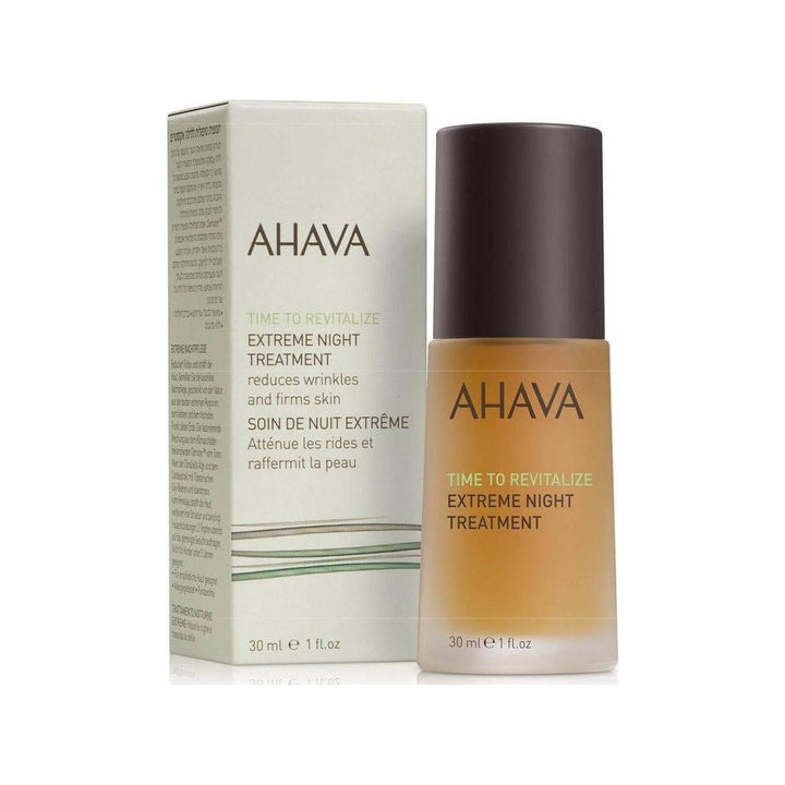 AHAVA Extreme Night Treatment | Intense Hydration & Anti-Aging Repair (30ml)