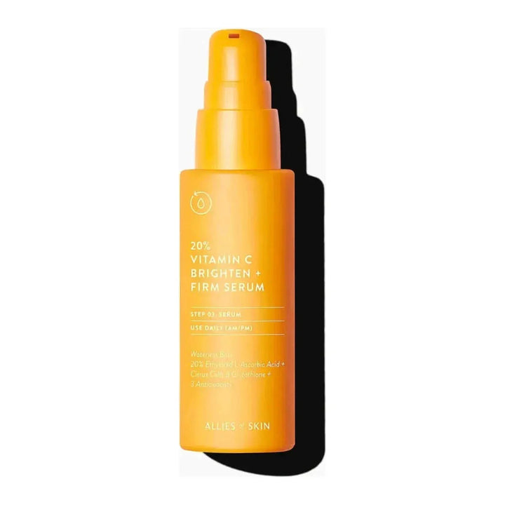 Allies of Skin 20% Vitamin C Brighten and Firm Serum | 30ml Radiance & Firmness in a Bottle Allies of Skin