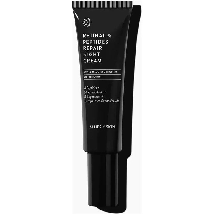 Allies of Skin Retinal and Peptides Repair Night Cream 50ml | Advanced Night-Time Repair for Youthful Skin