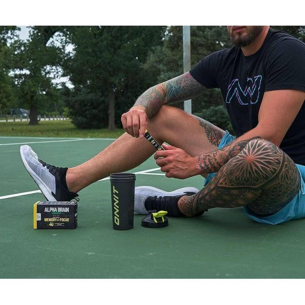 Onnit Alpha Brain Instant - Pineapple Punch (30 Count Box) | Nootropic for Focus, Memory & Mental Performance