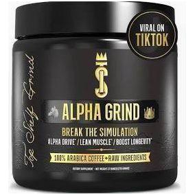 Alpha Grind Instant Maca Coffee for Men Boost Energy, Focus & Stamina Naturally (30 Servings)