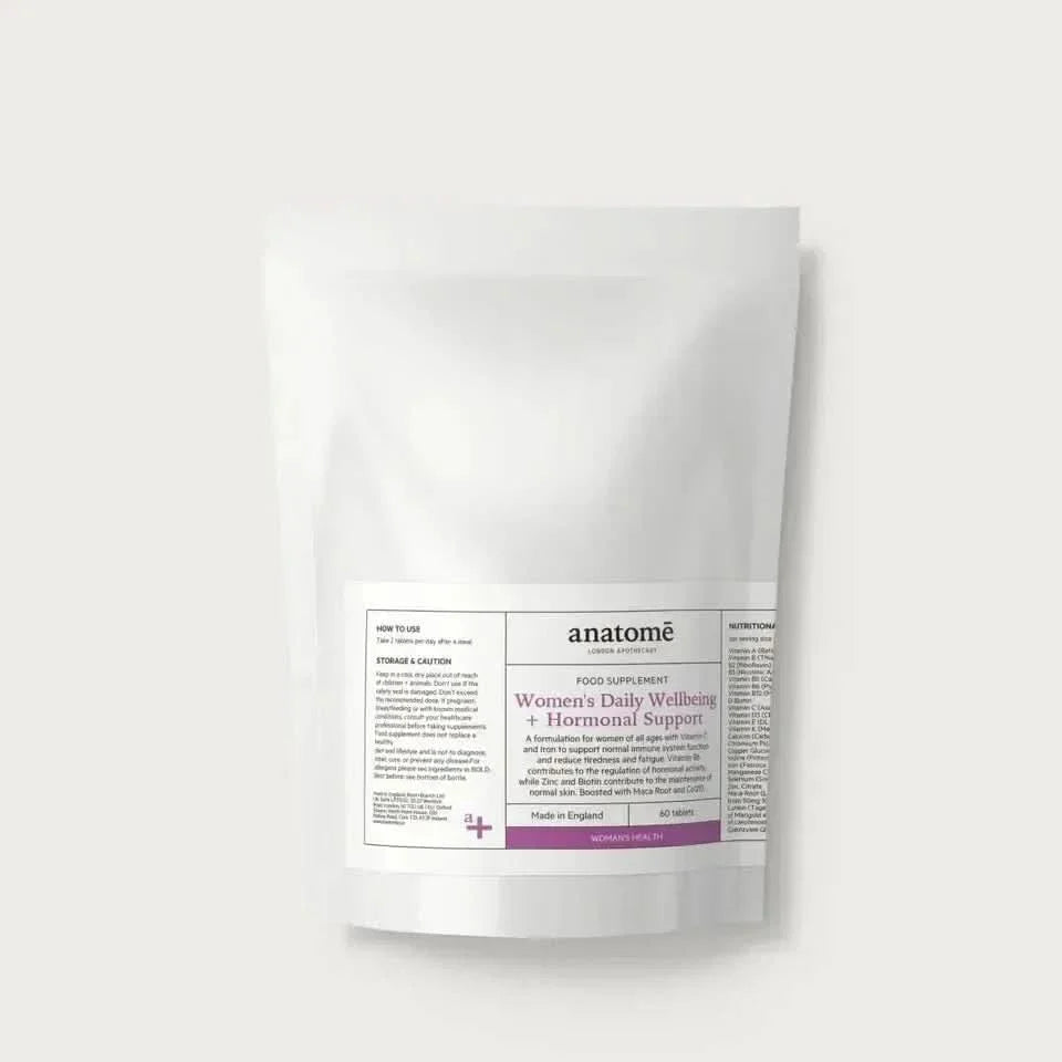 Anatome Women's Natural Hormone Supplement 60 Capsules | Daily Hormonal Balance & Wellbeing Anatome