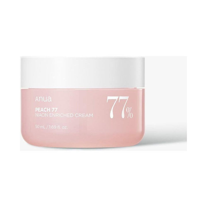 Anua Peach 77 Niacin Enriched Cream - 50ml | Hydrating & Firming with 77% Peach Extract Anua