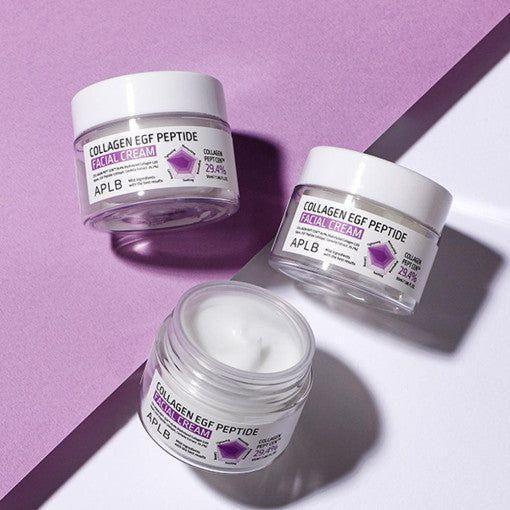 APLB Collagen EGF Peptide Facial Cream 50ml | Firming, Hydrating & Anti-Aging Moisturiser