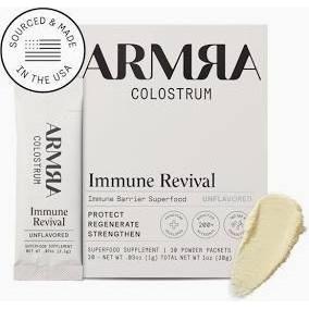 ARMRA Colostrum Premium Powder 30 Servings | Grass-Fed, Gut & Immune Health Support