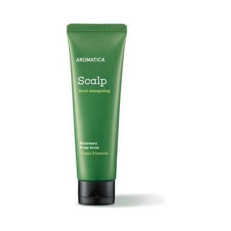 AROMATICA Rosemary Scalp Scrub 165g | Deep Cleansing & Detoxifying Exfoliation