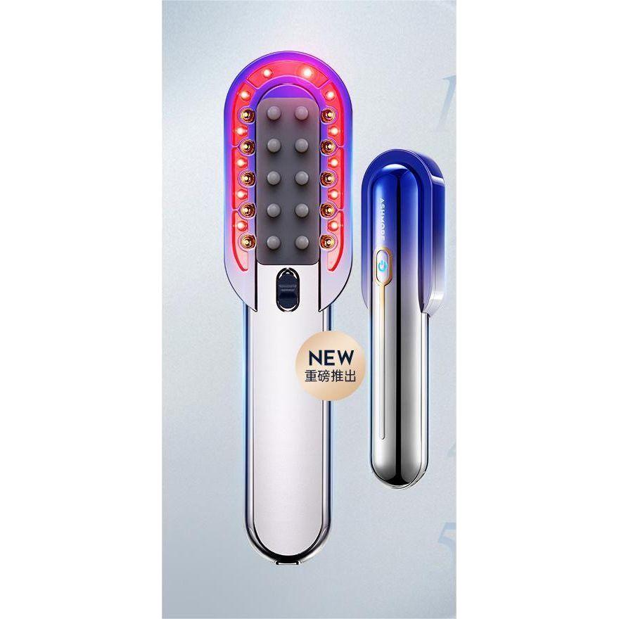 ASHMORE Red Light RF Hair Health Comb | Advanced Scalp Therapy & Hair Growth Support