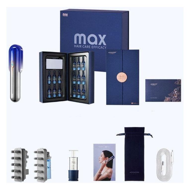 ASHMORE Red Light RF Hair Health Comb | Advanced Scalp Therapy & Hair Growth Support