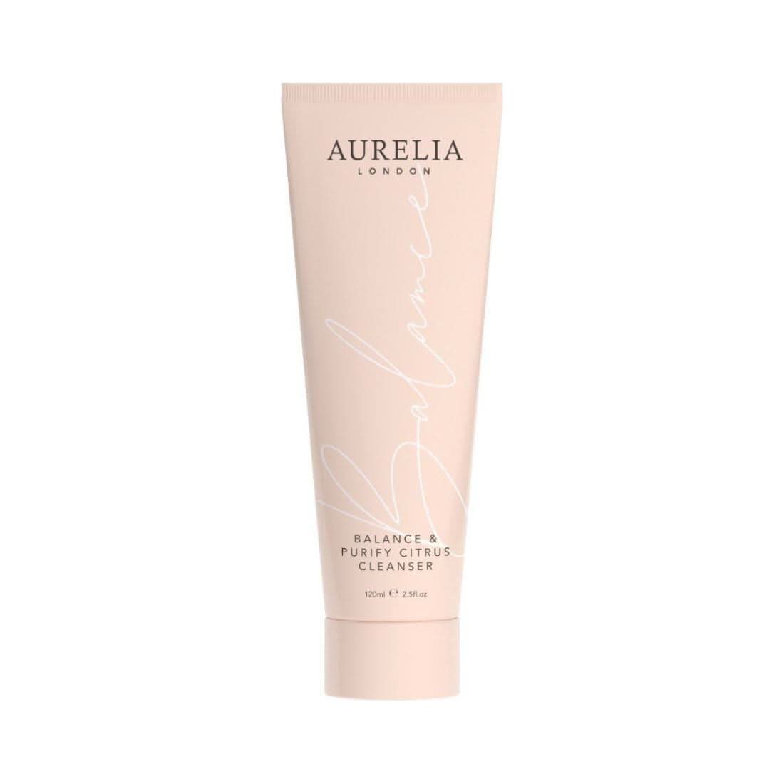 Aurelia London Balance & Purify Citrus Cleanser 120ml | Refreshing, Clarifying & Breakout-Control Aurelia London