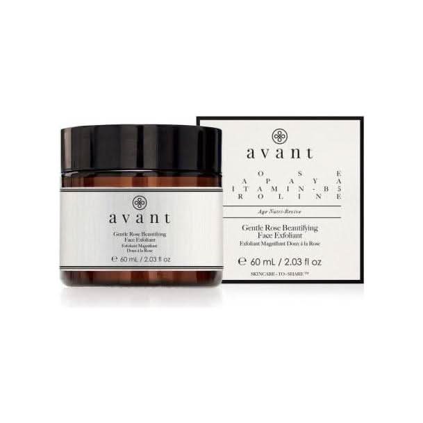 Avant Skincare Gentle Rose Beautifying Face Exfoliant 60ml | Hydrating & Smoothing Facial Polish Avant Skincare
