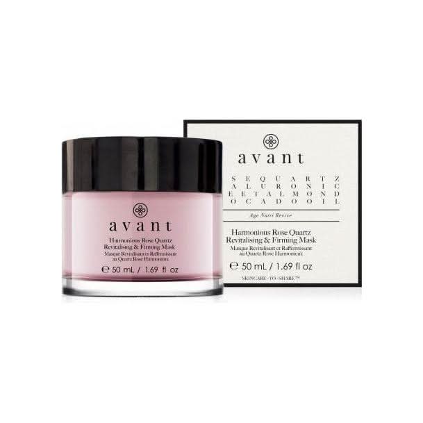 Avant Skincare Harmonious Rose Quartz Revitalising & Firming Mask 50ml | Purifying & Brightening Face Mask Avant Skincare