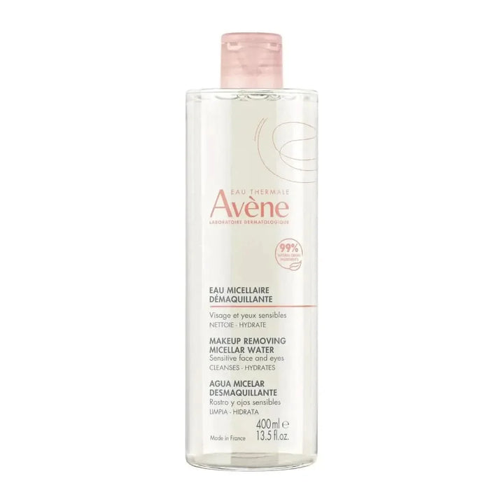 Avène Micellar Lotion 400ml 3-in-1 Cleanser, Toner & Make-Up Remover for All Skin Types