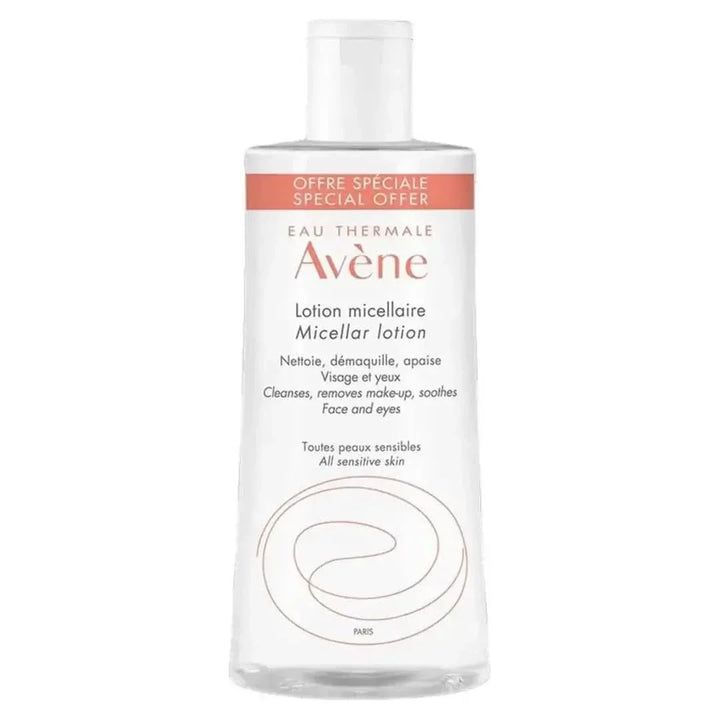 Avene Micellar Lotion 500ml | Gentle Cleansing & Soothing Hydration Effortlessly Cleanse, Refresh, and Soothe in One Step