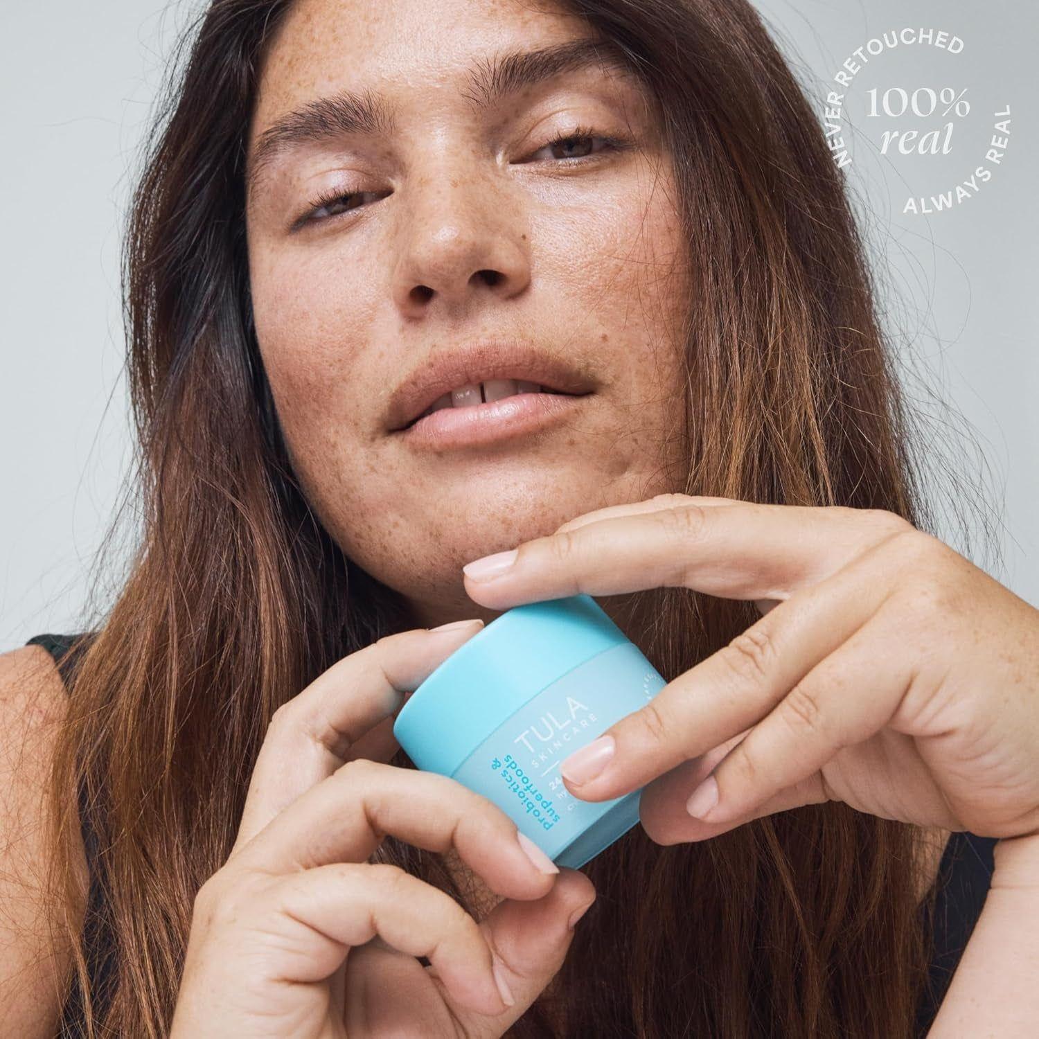 TULA SKINCARE 24-7 Moisture Hydrating Day & Night Cream (Regular) - 43g | Lightweight, Nourishing Moisturizer