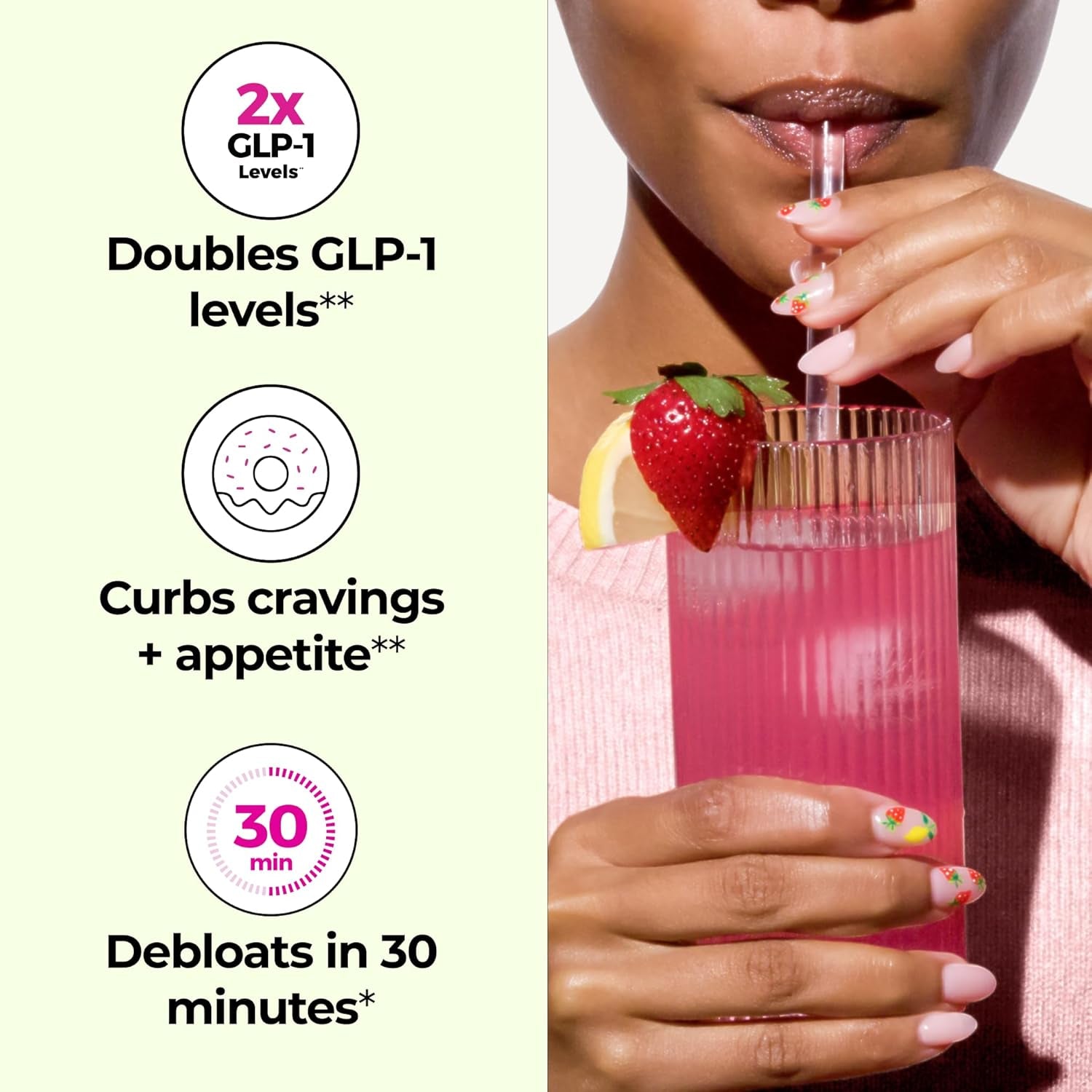 HUM Flatter Me Fiber 120g | Advanced Fiber & Enzyme Blend for Bloating Relief, Satiety & Healthy Weight Management