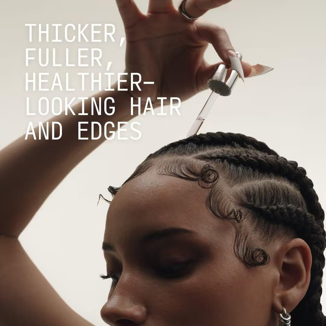 Cécred Restoring Hair & Edge Drops 50ml | Peptide-Infused Hair Serum for Fuller, Healthier Hair