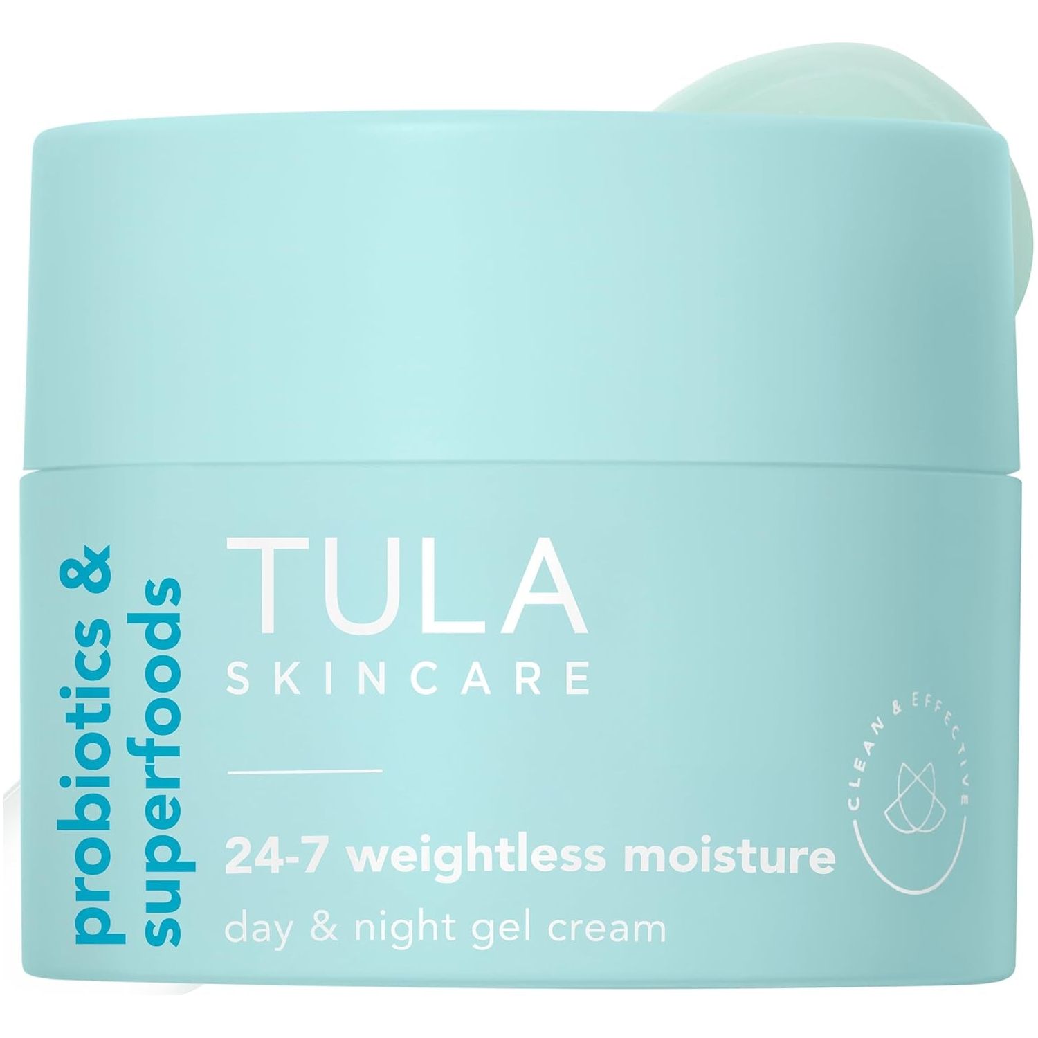 TULA SKINCARE 24-7 Weightless Moisture Day & Night Gel Cream - 43g | Hydrating & Balancing Moisturizer