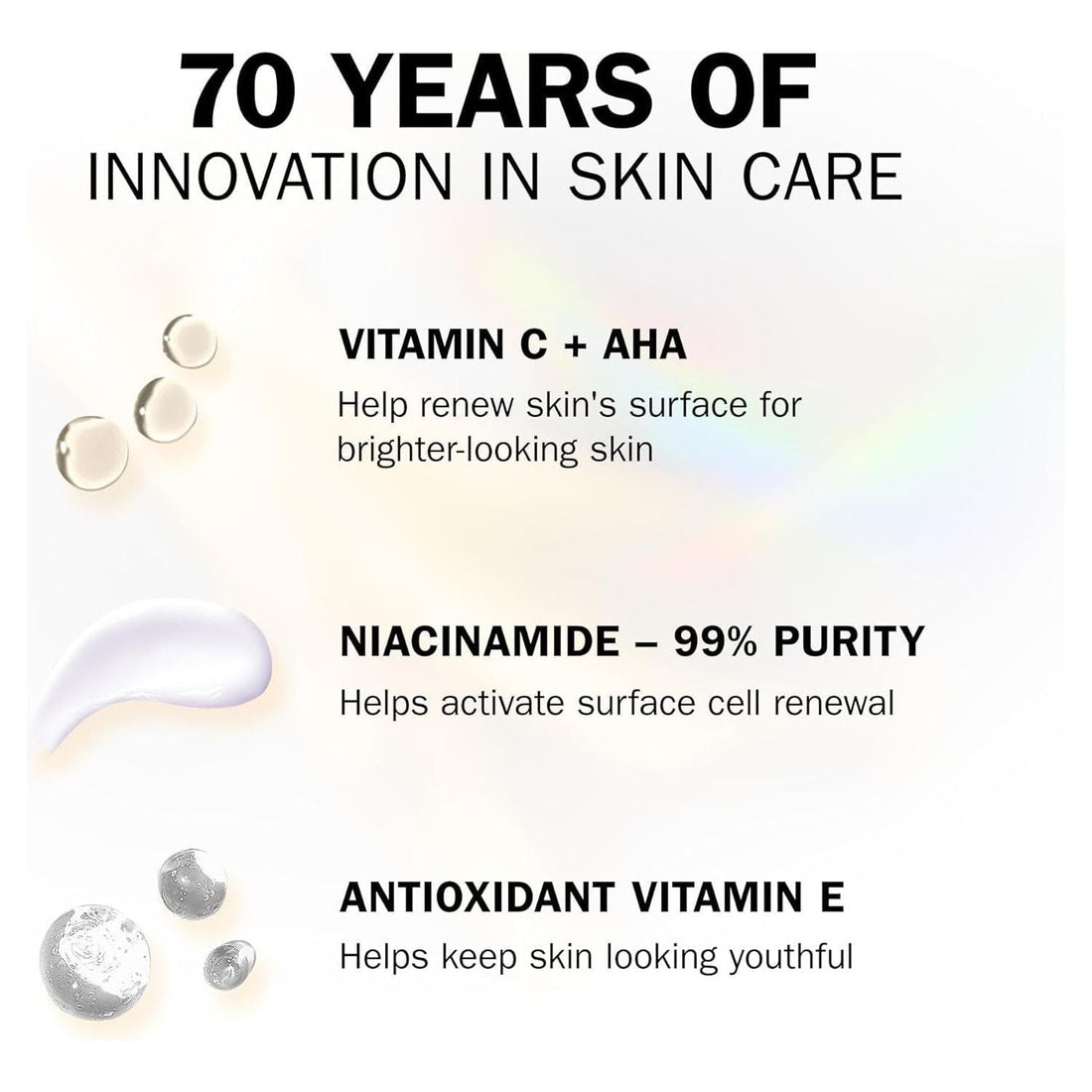 Olay Vitamin C Face Moisturiser Day Gel Cream with AHA 50ml | Brightening & Hydrating Glow