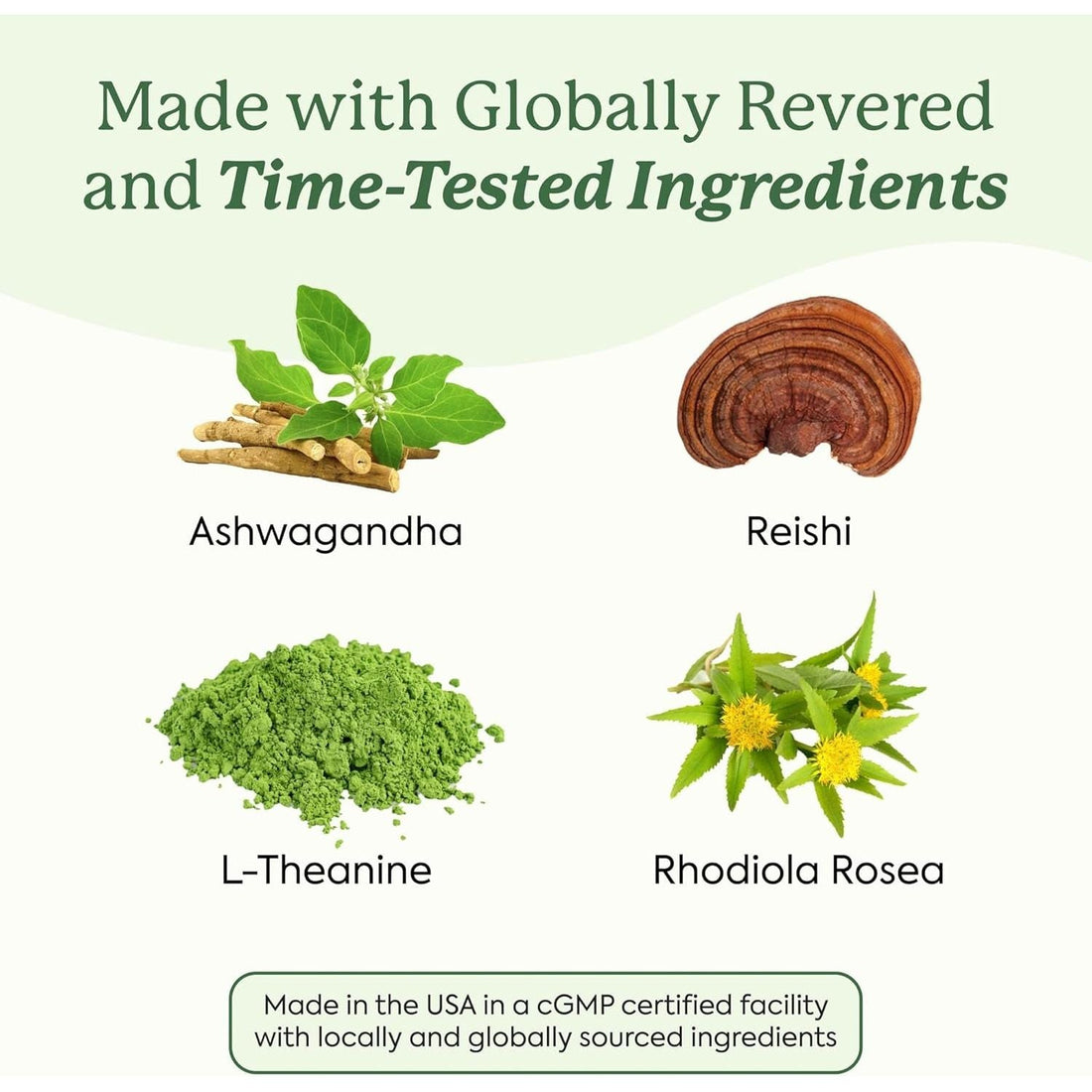 Plant People WonderCalm Mushroom Gummies 60 Gummies | Stress Relief & Mood Support with Ashwagandha, Reishi & L-Theanine