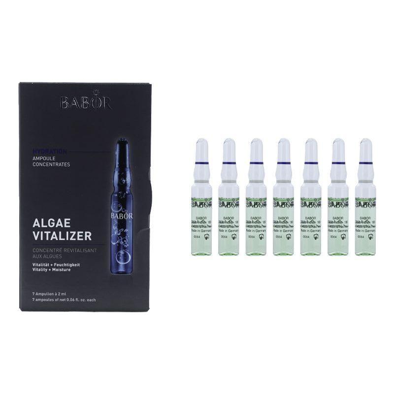 Babor Hydration Ampoule Concentrates Algae Vitalizer 7x2ml | Deep Hydration & Revitalization for Plump, Radiant Skin
